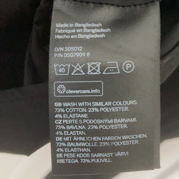 ⭐️ 3/$20 ⭐️ H&M cotton button-up blouse - Picture 4 of 4